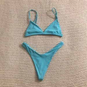 Seven Swimwear High Cut Bikini Set